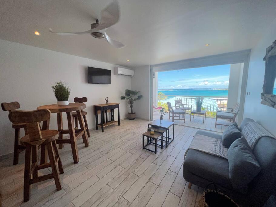 Studio Epoustouflant Vue Mer St Martin Cul de Sac Extérieur photo